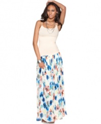 Everything's coming up roses this spring -- get with the floral trend in this Buffalo Jeans maxi skirt. Pair it with a simple tank top and sandals for a fresh look this season.