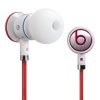 iBeats Headphones with ControlTalk From Monster® - In-Ear Noise Isolation (White)