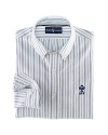 Polo Ralph Lauren Stripe Cotton Oxford Sport Shirt - Slim Fit