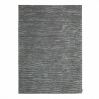 This luxurious hand-crafted Calvin Klein rug is composed of a soft luminescent pile with suede accents, creating innovative texture for the home.
