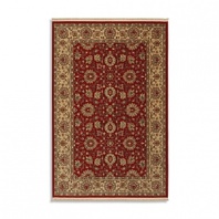Lend warmth and heirloom beauty to your home with this intricate Karastan rug--a luxurious interpretation of the world's most prized antique textiles. This Karastan rug boasts an opulent floral pattern on a bold ground, framed by a luminous, detailed border. First introduced in 1928, the Original Karastan Collection established the highest standard for traditional Oriental machine woven rugs.