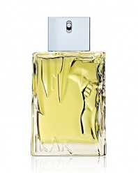 A fragrance of elegant simplicity, yet intricately composed. This vibrant perfume is rich in fine natural essences. The vivacity of citrus notes illuminates with green and crispy notes and unexpected florals. Powerful dark wood notes strengthen.The tactile bottle is carved in hollow with an abstract wing, pure and transparent, and a mans torso, a piece by Bronislaw Krzysztof.