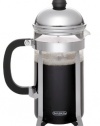 BonJour French Press Monet, Polished Stainless Steel, 3-Cup