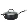 Circulon Symmetry Hard Anodized Nonstick 6-Quart Covered Chef Pan with Helper Handle
