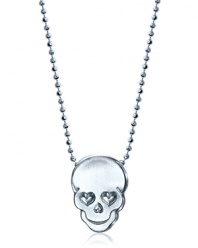 Inspired by astrological signs, this skull-adorned necklace from Alex Woo is a personal expression that hints at your inner rebel.