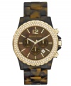 Sparkling details complement the soothing tones of this Madison watch from Michael Kors.