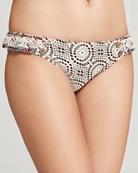 This crochet bikini from Lucky Brand serves up sweet style with a strong dose of haute country charm.