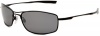 Revo Men's RE9015-02 Polarized Oval Sunglasses,Polished Black Frame/Graphite Lens,One Size
