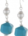 Kenneth Cole New York Urban Naturals Turquoise Geometric Bead Drop Earrings