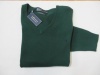 Polo Ralph Lauren 100 % Lambswool Sweater Mens Size 4xb Hunter Green