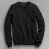 Marc Anthony Men's Striped V Neck Sweater
