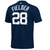 MLB Detroit Tigers Prince Fielder Navy Basic T-Shirt Navy