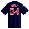 David Ortiz Boston Red Sox Name and Number T-Shirt, Athletic Navy