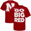 NCAA adidas Nebraska Cornhuskers Huge Roar T-Shirt - Red