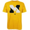 NCAA adidas Michigan Wolverines Special Logo T-Shirt - Maize