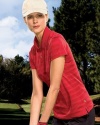 Adidas Golf A62 ClimaCool Ladies Mesh Solid Textured Polo