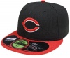 MLB Cincinnati Reds Authentic On Field Alternate 59FIFTY Cap, Black/Red