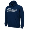 Majestic Mlb .300 Hitter Hooded Fleece Pullovers San Diego Padres