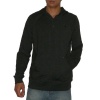 HURLEY Mens Surf & Skate Pullover Hoodie Sweatshirt - Black