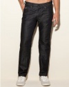 GUESS Men's Lincoln Slim Straight Jeans in Cocoon Wa