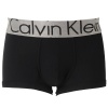 Calvin Klein Men's Steel Micro Low Rise Trunk, Black, Large
