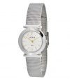 Skagen Women's 107SGSC Steel Collection Crystal Accented Mesh Stainless Steel Silver Dial Watch