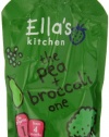 Ella's Kitchen Organic Baby Food, the pea , broccoli one (4 Plus Months), 3.5 Ounce Pouches (Pack of 7)