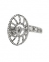 Effy Jewlery 18K White Gold Diamond Ring, .70 TCW Ring size 7