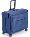 Delsey Luggage Helium X'pert Lite Ultra Light 4 Wheel Spinner Garment Bag, Blue, 45 Inch