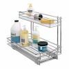 Lynk Professional 451118 11-by-18-by-14-Inch Roll-Out Chrome Under-Sink Drawer