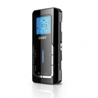 Coby CX90BLK Digital Pocket AM/FM Radio, Black