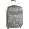 Anne Klein Luggage Lions Mane Spinner Printed Suitcase, Gray/Silver, One Size