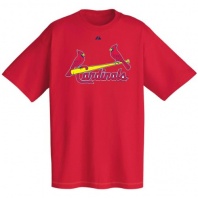 St. Louis Cardinals Big & Tall Official Wordmark T-Shirt