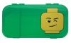 IRIS LEGO Minifigure and Brick Storage Case, Green