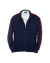 Polo Ralph Lauren Estate Fleece Track Jacket, Navy, Medium