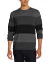 Calvin Klein Sportswear Men's Striped Crew Neck Sweater
