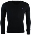 Polo Ralph Lauren Mens Pima Cotton V-Neck Sweater