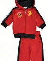 U.S. Polo Assn. Baby-Boys Newborn Classic Zip-Up Hoodie and Track Pant