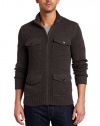 Kenneth Cole New York Men's Zipfront Cardigan