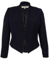 Nine West Women's Mandarin Collar Blazer Jacket
