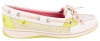 Sperry Top-Sider Women's Angelfish Lime Mesh Boat Shoe,White,7.5 M US