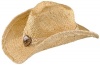 Dorfman Women's Heart Straw Cowgirl Hat