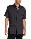 Propper Men's Short Sleeve Tactical Shirt, Charcoal Grey, Large Regular