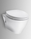Toto CT418FGNo.01 Aquia Wall-Hung Dual-Flush Toilet, 1.6-GPF and 0.9-GPF Cotton