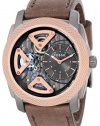 Fossil ME1122 Mechanical Twist Leather Watch Brown