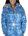 Rocawear Boroughs of Honor Women's Faux Fur Hooded Puffer Coat Jacket