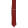 Alfani Mens Maroon Solid 100% Polyester Neck Tie