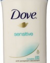 Dove Anti-Perspirant Deodorant, Sensitive Skin 2.6 oz