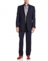 Jones New York Men's Trent Solid Two-Button Side-Vent Suit
