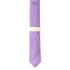 Michael Kors Mens Lilac Solid 100% Silk Neck Tie